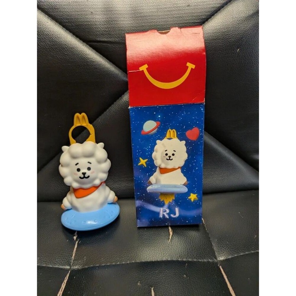 McDonald’s BTS BT21 RJ Collectible Figure Toy with Original Box